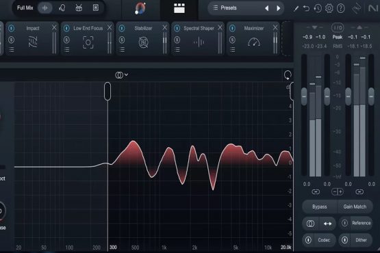 Ozone audio mastering